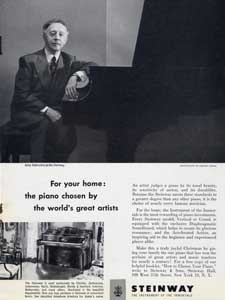 1951 Steinway Pianos - Artur Rubinstein