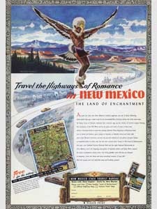 1951 New Mexico Tourist Bureau 