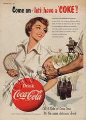 1954 Coca Cola Tennis
