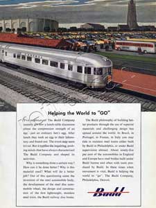 1949 Budd Engineering advert