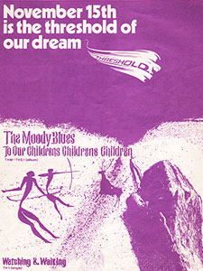  1969 Moody Blues - vintage ad