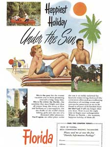 1951 Vintage Florida ad