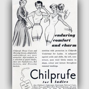 1955 Chilprufe advert