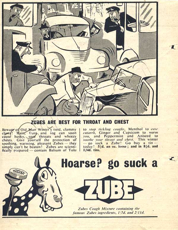 1952 Zube Lozenges - unframed