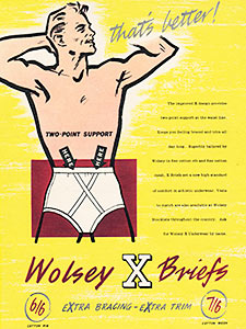  1955 ​Wolsey - vintage ad