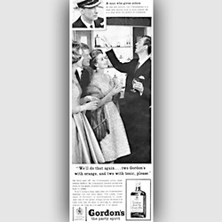 1958 Gordon's Gin