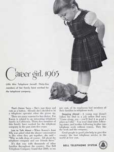 1951 Bell Telephone Career Girl