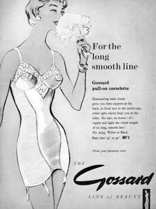1958 Gossard - vintage ad