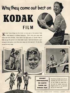 vintage kodak advertising