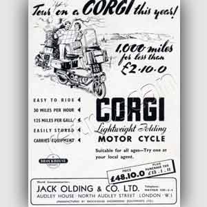1951 Corgi scooters advert