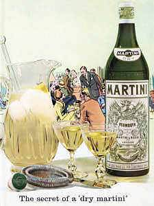1961 Martini  - vintage ad