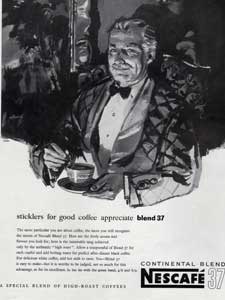 1959 Nescafe - vintage ad