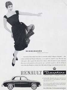 1958 Renault Dauphine   - vintage