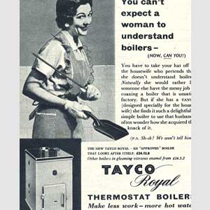 1955 Tayco Boilers - vintage ad