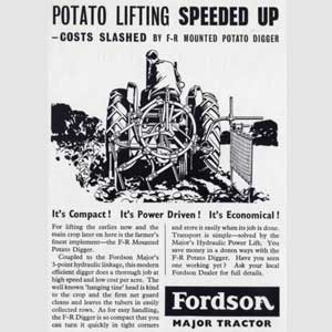 Vintage Fordson Major ad