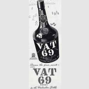 1952 Vat 69 Whisky