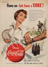 1954 Coca Cola 'Tennis' UK