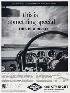1961 Riley - vintage ad