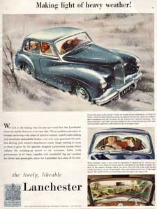 1952 Lanchester Motors - vintage