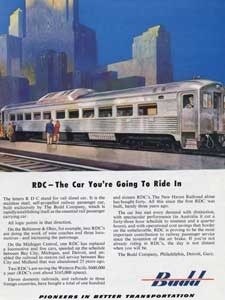 1952 Budd - 'City' - vintage ad