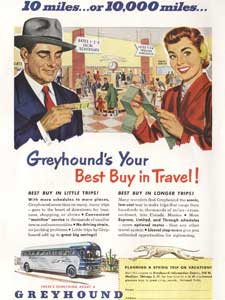 52 Greyhound Bus Advert