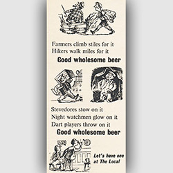 1954 ​Brewers' Society advert