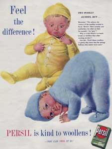 retro Persil babies