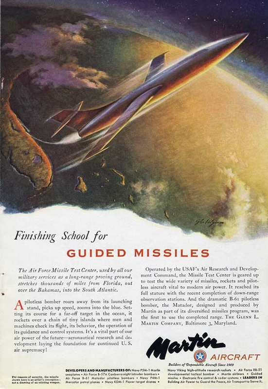 1951 Martin Aircraft Space Rocket