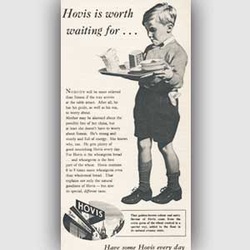 1954 Hovis wholewheat boy