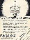 1936 ​Famos Oil Lamps vintage ad