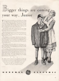 1942 General Electric - unframed vintage ad