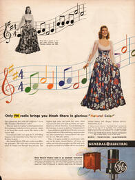  1945 General Electric - unframed vintage ad