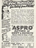 1949 Aspro - vintage ad