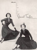 1949 Janet Taylor vintage ad