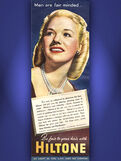 1950 ​Hiltone - vintage ad