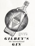 1952 Gilbey's Gin - vintage ad