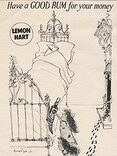 1953 ​Lemon Hart Rum - vintage ad