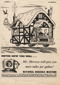 1953 National Benzole vintage ad