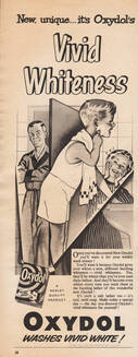 1953 Oxydol Washing Powder - unframed vintage ad