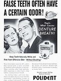 1953 ​Polident - vintage ad