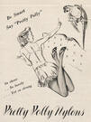 1953 Pretty Polly Stockings - vintage ad