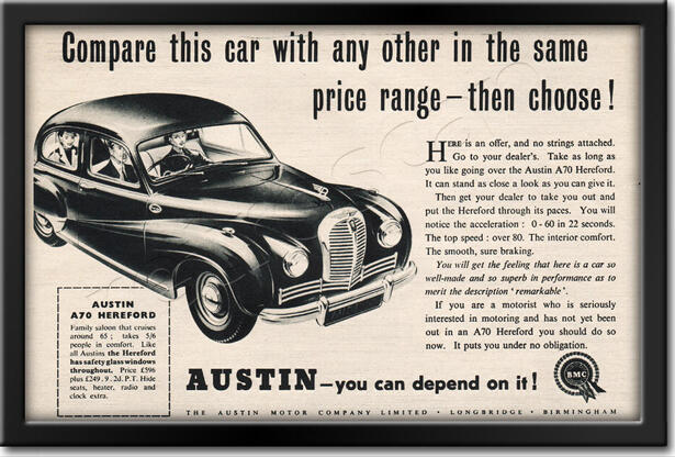 1954 Austin A70 