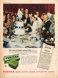 1954 Puritan Soap - unframed vintage ad