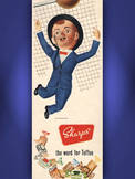 1954 ​Sharps Toffee - vintage ad