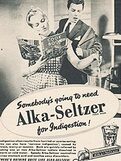 1955 Alka-Seltzer - vintage ad