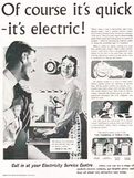 1955 Electricity Council - vintage ad