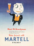 1955 Martell - vintage ad