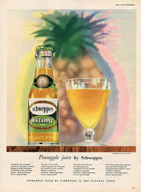 1955 Schweppes - unframed vintage ad