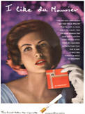 1958 ​Du Maurier  - vintage ad