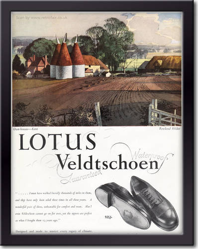 1958 Lotus Veldtschoen framed preview retro